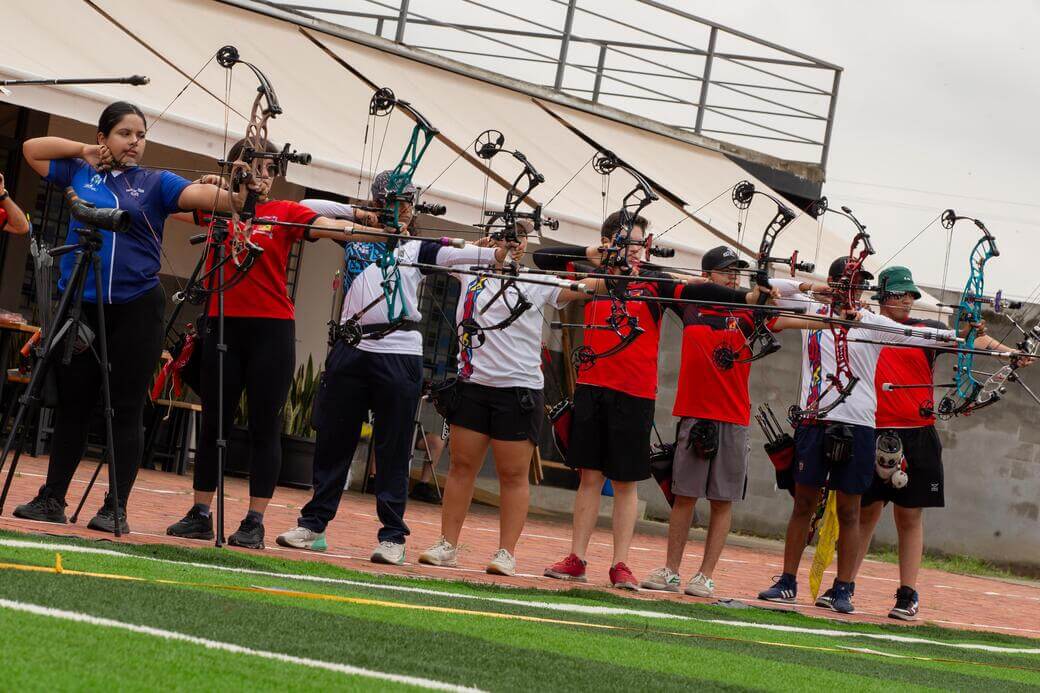 Entrenamiento de tiro con arco